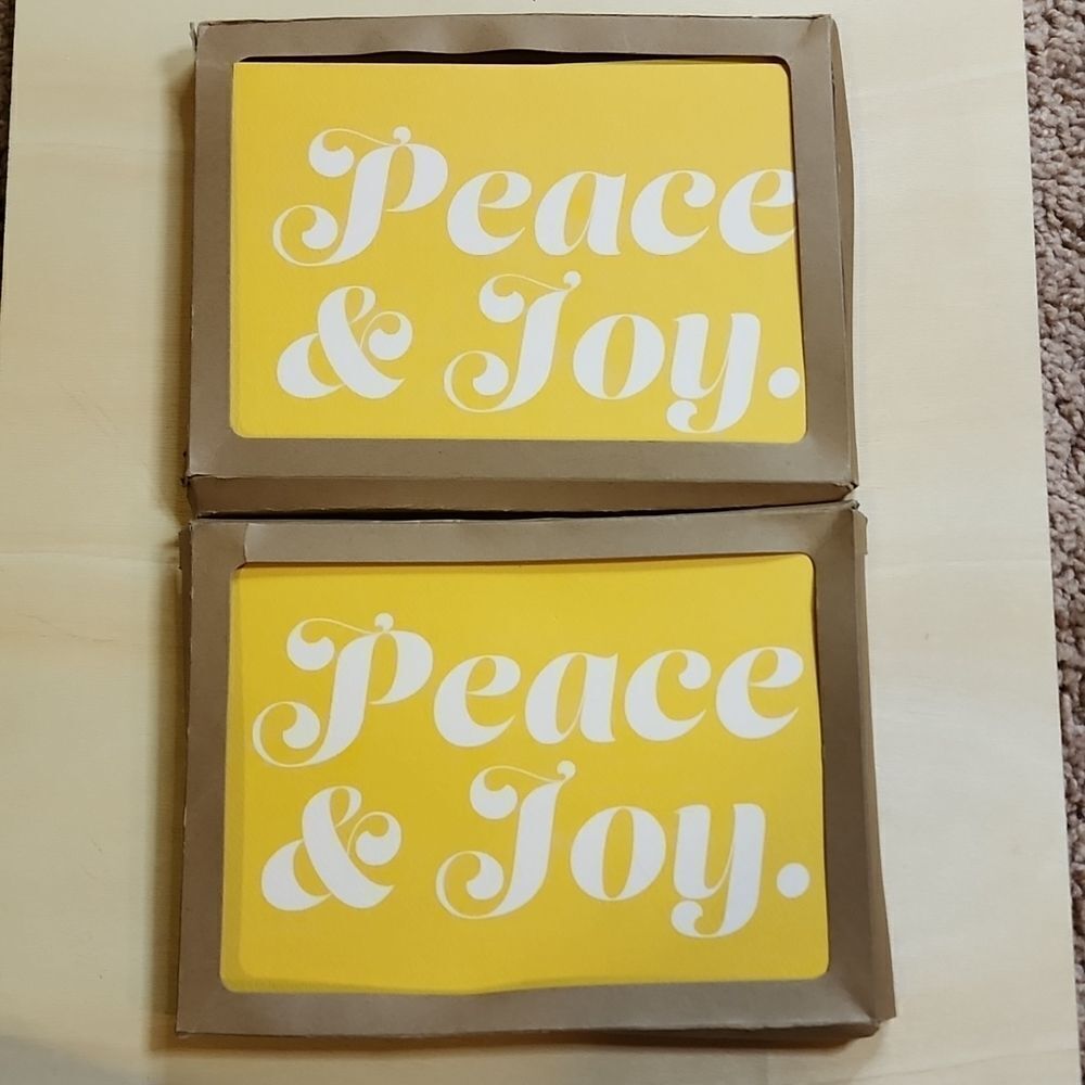 Christmas Holiday 8 Greeting Cards and Envelopes (blank inside).